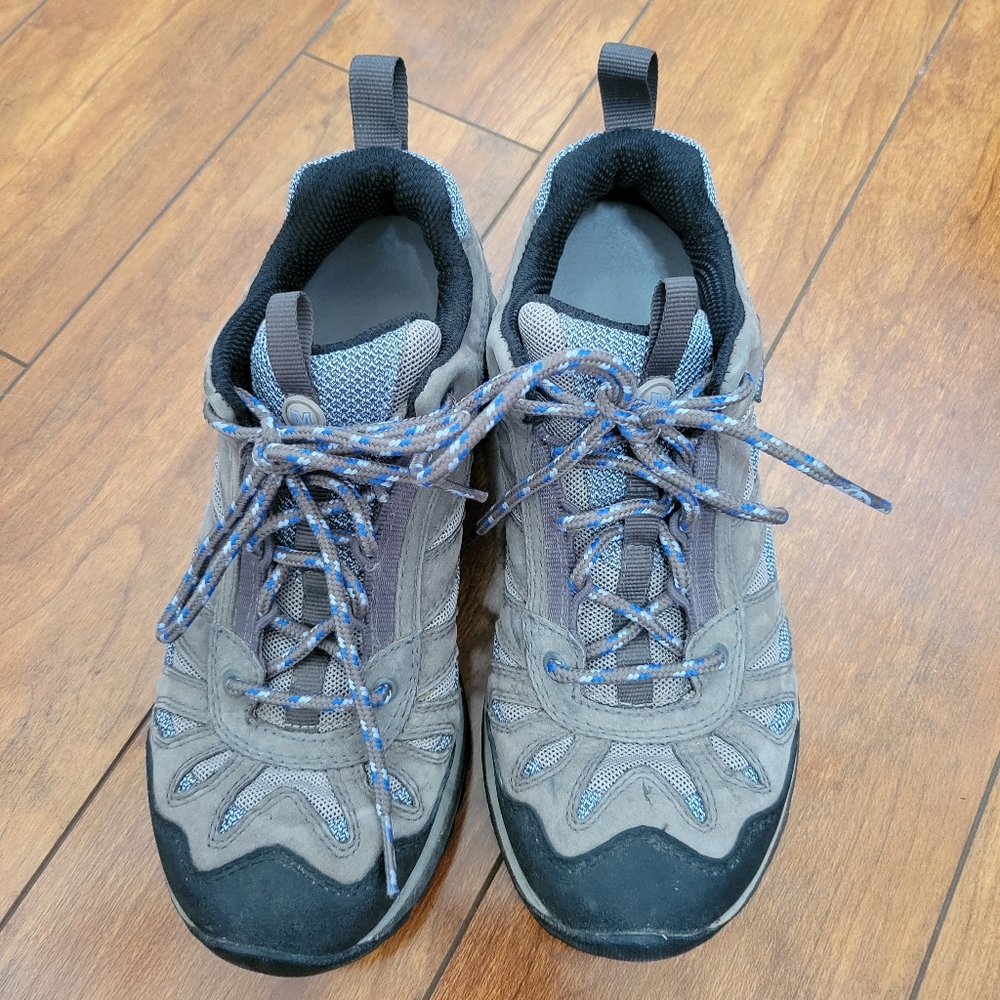 Merrell Lace Up Hiking Shoes Brown Size 7